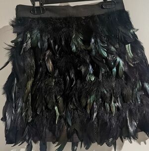 Feather skirt. Never Worn